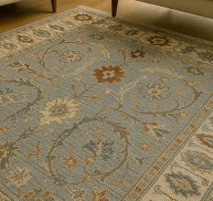 New Meshi Hand Knotted Wool Rug